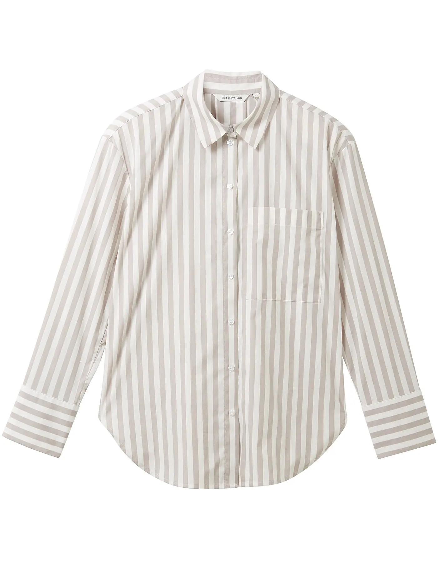 TOM TAILOR | Bluse | grau